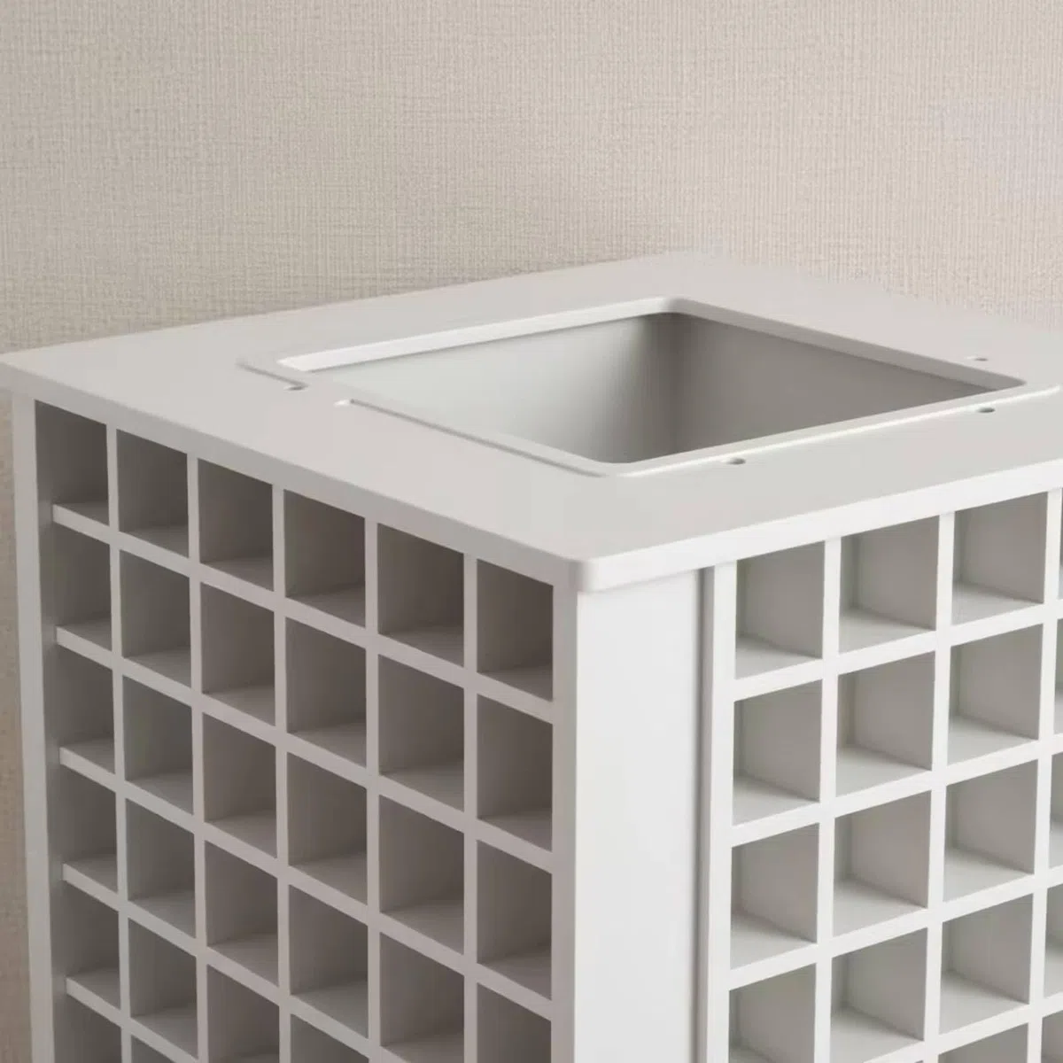 KESOTO Organizador Giratorio de Escritorio con, Caja Cuadrada Giratoria Vertical con 240 Compartimentos