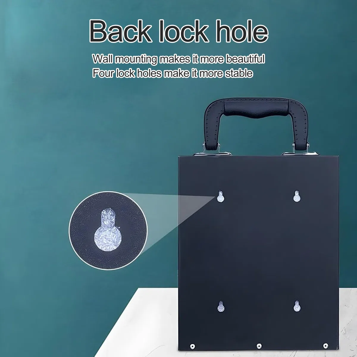 Casillero de Acero Inoxidable para teléfonos móviles, montado en la Pared, para aulas. Caja de Almacenamiento con 36 Ranuras. Soporte Duradero para teléfonos móviles. Solución Segura y Organ