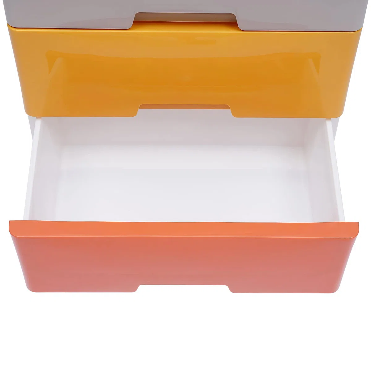 Organizador de Literatura con cajones de plástico, cómoda, Armario de Almacenamiento de 5 cajones, apilable, Vertical, pequeño, Organizador de Armario para Pasillo, Entrada y hogar