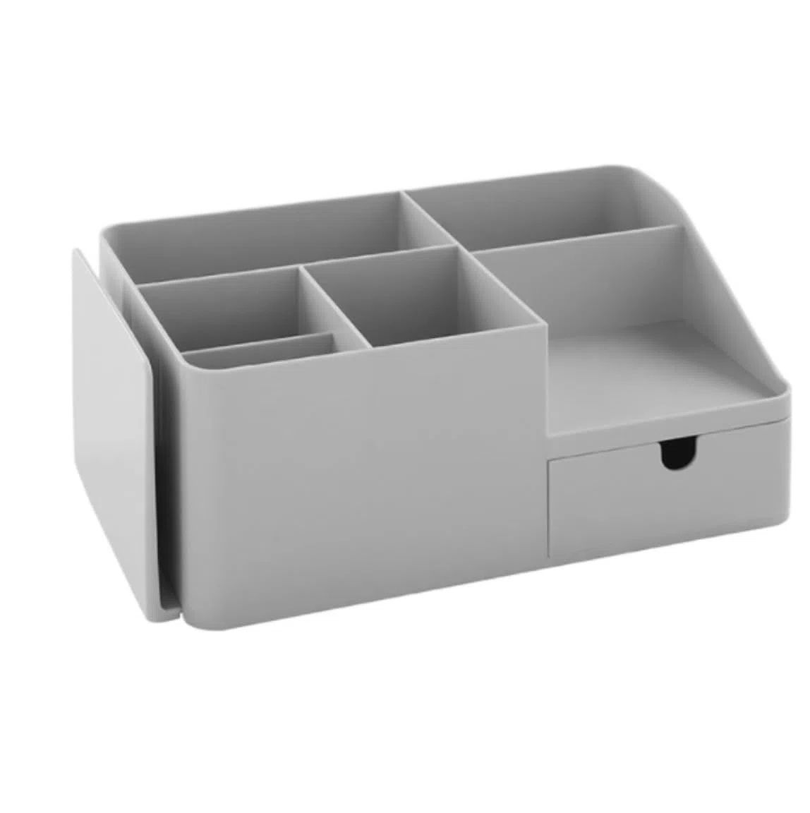 Organizador de escritorio, accesorios multifuncionales de plástico para mesa de oficina, soporte retráctil para libros, suministros de escritorio para uso doméstico y de oficina, ideal para